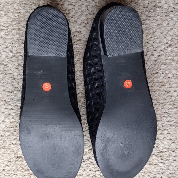 Dressy black loafers slip on size 10 - Picture 4 of 5